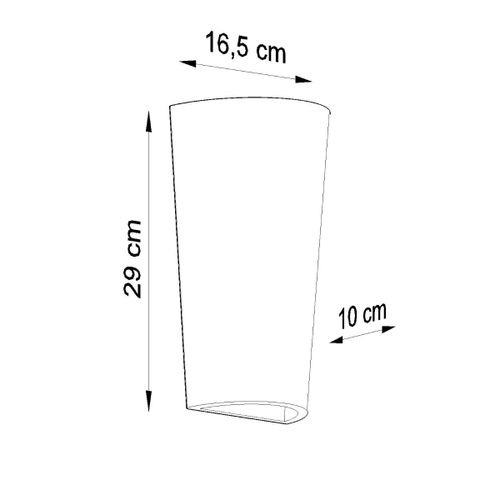 Kinkiet ceramiczny LANA na Arena.pl