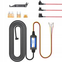 Zestaw Przewodów Do Kamery Samochodowej Micro USB TYP KABEL ACC, BATT ,GND