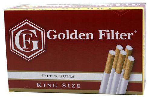 Gilzy papierosowe GOLDEN FILTER 1100 szt na Arena.pl
