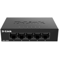 d-link 5-port gigabit ethernet metal housing unmanaged light switch