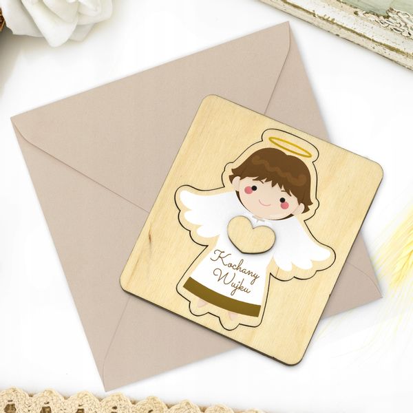 PROŚBA O BYCIE CHRZESTNYM pytanie nadruk aniołek zdjęcie 5