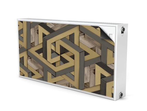 MASKOWNICA Magnetyczna Na Grzejnik Abstrakcyjna Mozaika 120cm x 60cm na Arena.pl