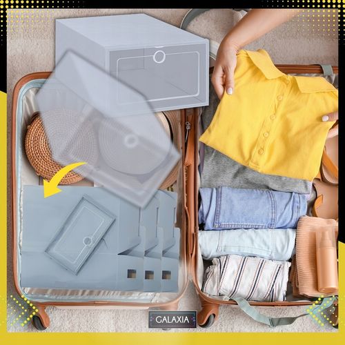 10X PUDEŁKA NA BUTY ORGANIZER PUDEŁKO SZAFKA PÓŁKA STOJAK POJEMNIKI na Arena.pl