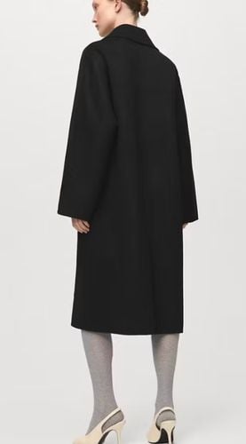 Mango Płaszcz wełniany handmade oversize L na Arena.pl