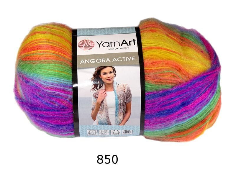 Włóczka Angora Active ( 850 ) zdjęcie 1