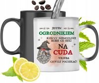 Kubek Magiczny Dla Ogrodnika Zmieniający Kolor Z Nadrukiem Ze Zdjęciem