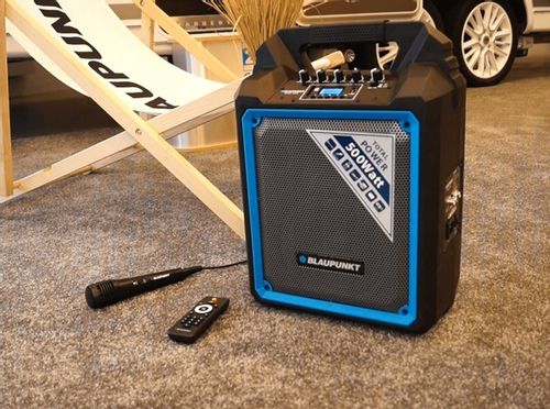 Kolumna Audio Blaupunkt MB06 karaoke FM BT USB PILOT BATERIE KABEL MIKROFON na Arena.pl