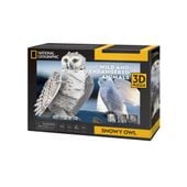 cubic fun puzzle 3d puchacz śnieżny 0793