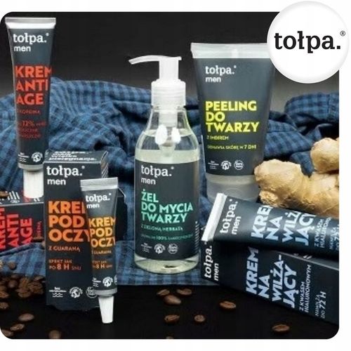 Krem Nawilżający dla Mężczyzn z Kwasem Hialuronowym Łagodzący 40 ml Tołpa na Arena.pl