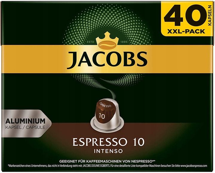 KAWA NESPRESSO JACOBS ESPRESSO INTENSO 40 XXL-PACK zdjęcie 2