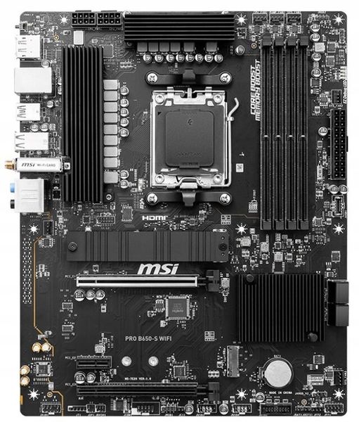 Msi Pro B650-S Wifi DDR5 AM4 Atx Mb zdjęcie 5
