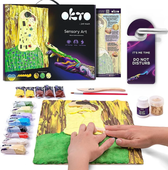 Zestaw Kreatywny Artystyczny Tworzenie Arcydzieła Dłonią Kiss Pianko Okto