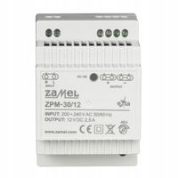 ZAMEL ZASILACZ IMPULSOWY 12V DC 30W ZPM-30/12