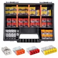 SZYBKOZŁĄCZKI ZŁĄCZKI INSTALACYJNE DRUT WAGO 2273 ZESTAW KOMPLET