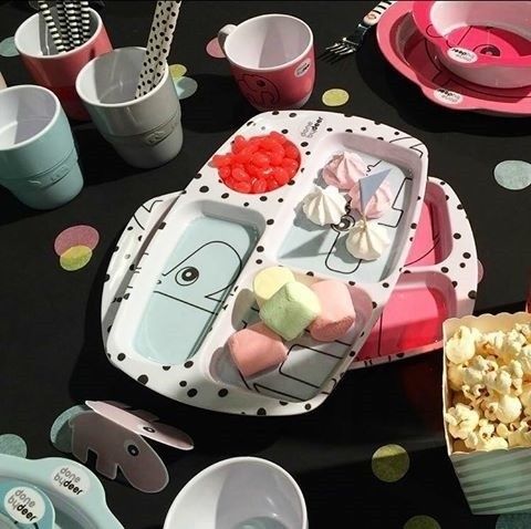 Kubek Done By Deer Dots Niebieski na Arena.pl