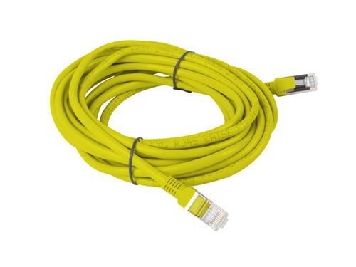 PATCHCORD KAT.5E FTP 5M ŻÓŁTY FLUKE PASSED LANBERG na Arena.pl