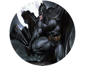 Opłatek na tort Batman