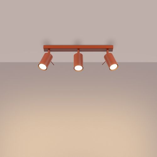 Plafon RING 3L ochra czerwona na Arena.pl