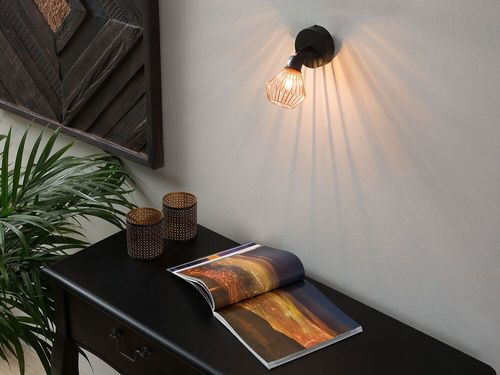 Zestaw 2 lamp ściennych miedziany VOLGA na Arena.pl