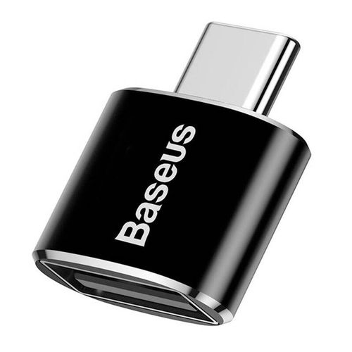 adapter baseus usb do usb type-c 2,4a (czarny) na Arena.pl