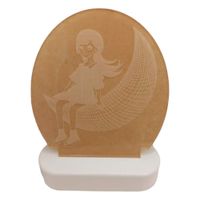 lampka nocna led 3d dziewczynka