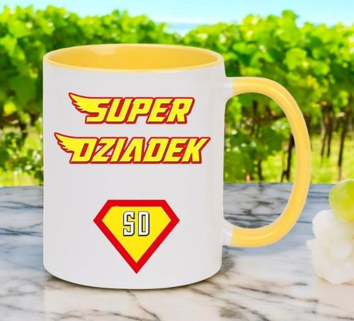 KUBEK Z NADRUKIEM ŚMIESZNY PREZENT DZIEŃ DZIADKA URODZINY IMIENINY DZIADEK na Arena.pl