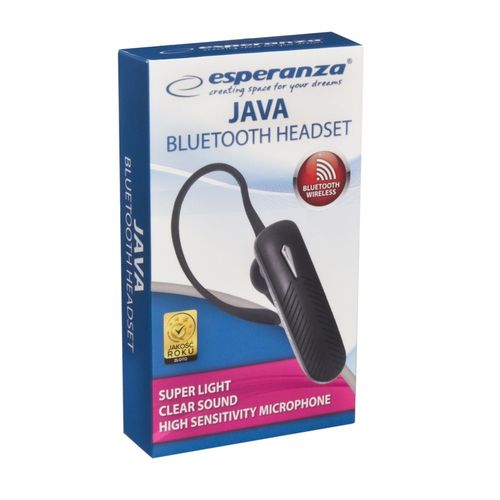 Esperanza Słuchawka douszna bluetooth Java czarna na Arena.pl