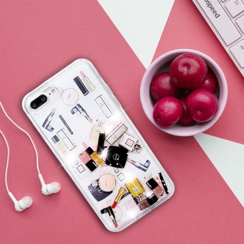 Etui Iphone 11 Pro Liquid Make Up Brokat Różowe na Arena.pl
