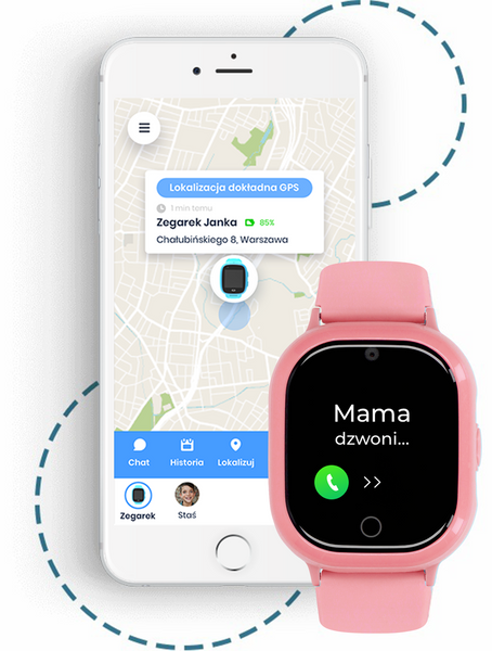 Locon Watch Lite — Wodoodporny Smartwatch GPS dla dziecka na Arena.pl