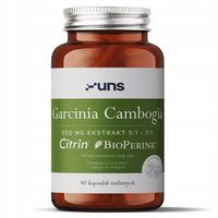 UNS GARCINIA CAMBOGIA 550MG EKSTRAKT 90VCAPS REDU