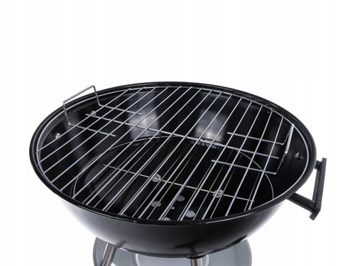 GRILL 39CM WĘGLOWY OKRĄGŁY Z POKRYWĄ I POKROWCEM GEKO G80512 na Arena.pl