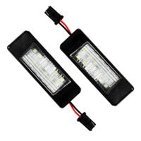 PODŚWIETLENIE LED LAMPKI TABLICY REJESTRACYJNEJ Nissan Qashqai