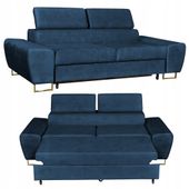 Sofa kanapa Bosso salon Family meble granat reg zagłówek
