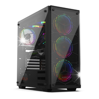 Obudowa Krux Leda Midi Tower ATX mini ITX microATX 4 x 120mm