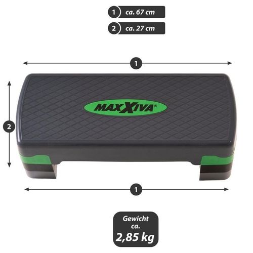 Stepper MAXXIVA, regulowana wysokość, zielony na Arena.pl