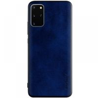Etui AIORIA Vintage LEATHER do Samsung Galaxy S20 Plus niebieski