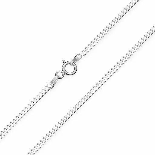 Łańcuszek srebrny pr. 925 Elegancki PANCERKA do Zawieszek | 70 cm x 2 mm zdjęcie 8