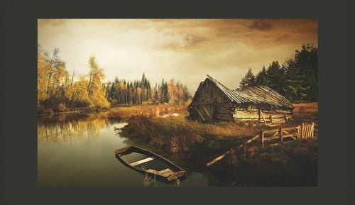 Fototapeta - Desolate hut Rozmiar - 450x270 na Arena.pl