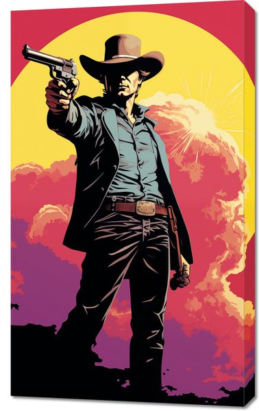 Obraz 60x100cm Strzelec z Epoki zdjęcie 1