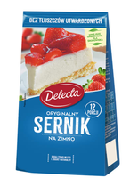 Delecta CIASTO SERNIK NA ZIMNO z mascarpone w 2H! 154g mieszanka