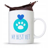 Kubek Dla Weterynarza My Best Vet Prezent Z Nadrukiem Ze Zdjęciem