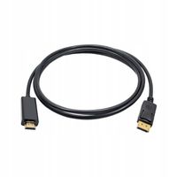 2 x Kabel przewód DisplayPort - HDMI 1,8 m AKYGA
