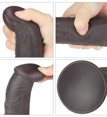 Ciemne dildo z bezprzewodowym pilotem na Arena.pl