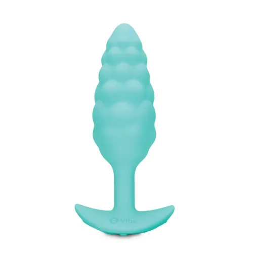 b-vibe texture plug bump mint - wibrująca anatomiczna wtyczka silikonowa na Arena.pl