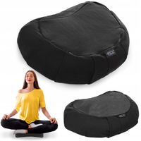 PODUSZKA DO MEDYTACJI JOGI Z GRYKĄ SIEDZISKO DO RELAKSU ZAFU PÓŁKSIĘŻYC