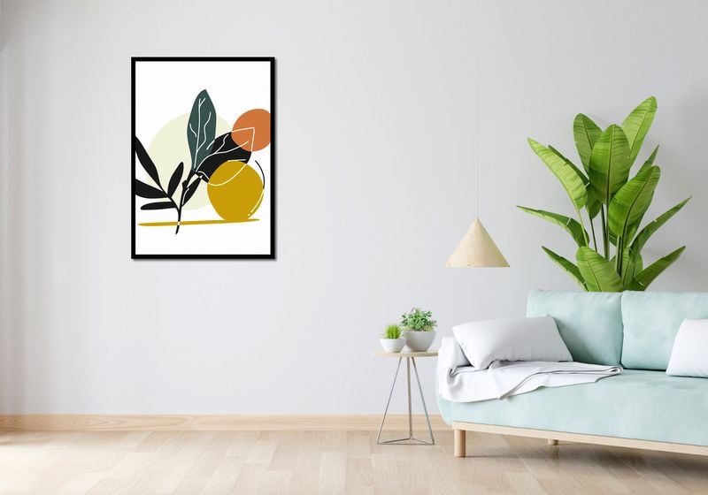 Plakat 67,5x95cm Elegancka Flora zdjęcie 4