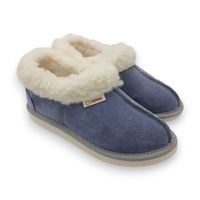 Bambosze Damskie Wełna Naturalna Ciepłe Wygodne Kapcie 38