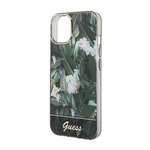 Guess Jungle Case - Etui iPhone 14 Plus (zielony) na Arena.pl