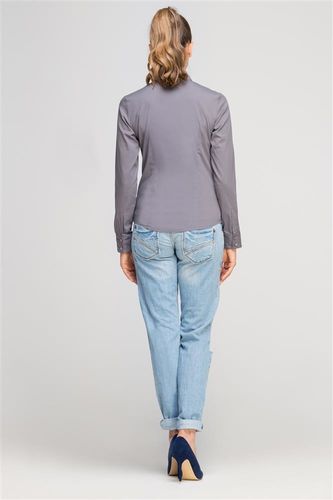 Bluzka w koszulowym stylu M (38) na Arena.pl