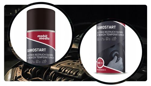 SAMOSTART MOBIL MEDIC STARTER PREPARAT DO URUCHOMIENIA SILNIKA SPRAY 400 ml na Arena.pl